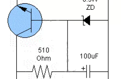 Mạch hạ áp 12v xuống 3v sử dụng transistor BD139